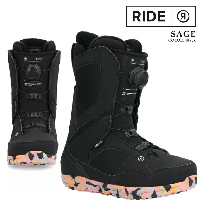 RIDE ANTHEM スノーボードブーツ ブラック Ride Anthem Snowboard Boots 2026 | evo