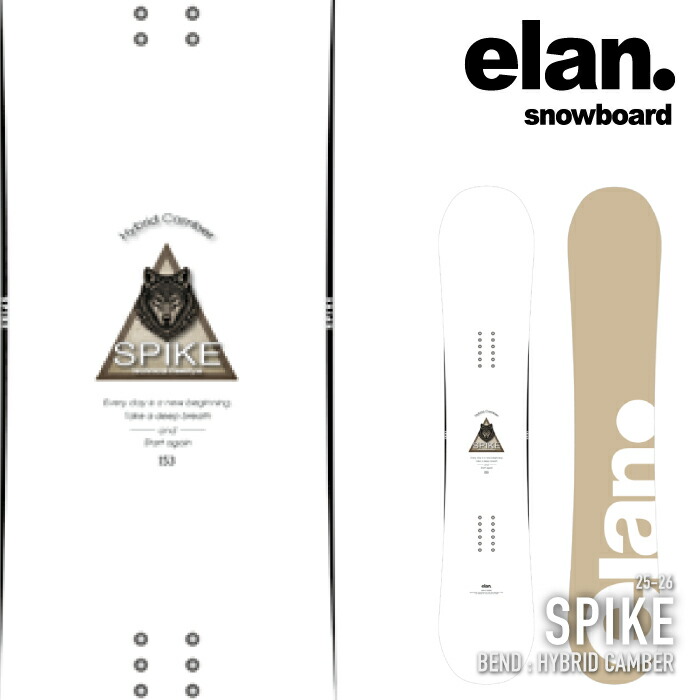 楽天市場】ELAN SPIKE エラン スパイク 23-24 メンズ レディース