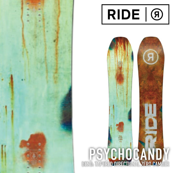 レビューでクーポン★[日本正規品] スノーボード 板 ライド RIDE PSYCHOCANDY サイコキャンディ メンズ レディース 25-26
