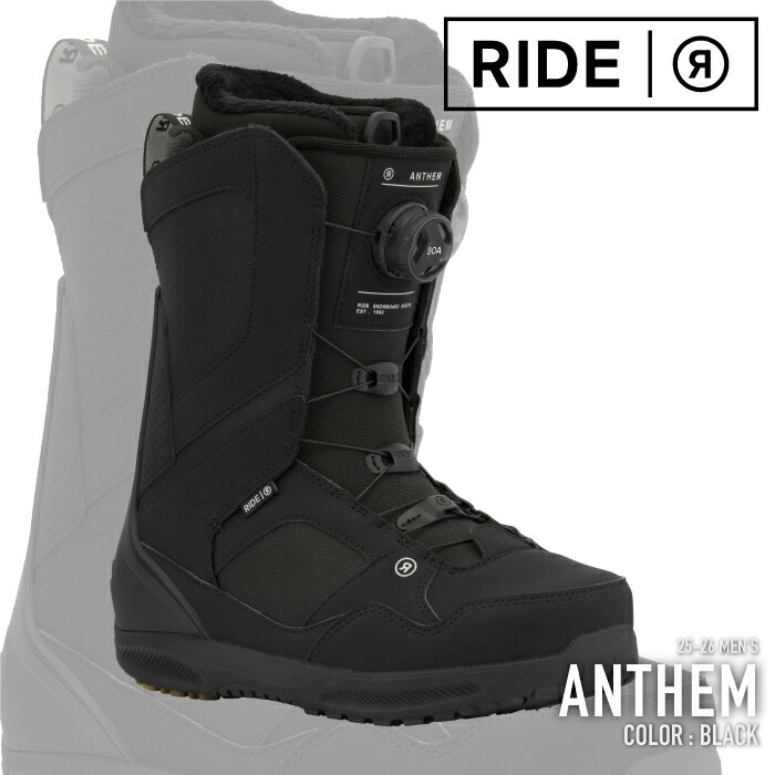 楽天市場】日本正規品 スノーボード ブーツ ライド RIDE ANTHEM Slate