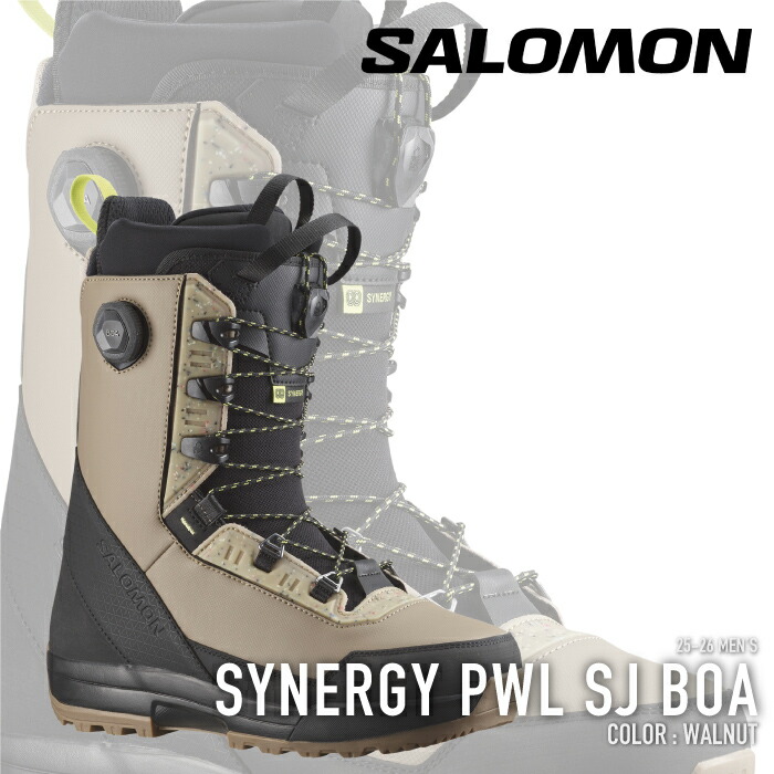 サロモンスノーボードブーツ SYNERGY PWL SJ BOA SYNERGY PWL SJ BOA® Men - All-Mountain | Salomon