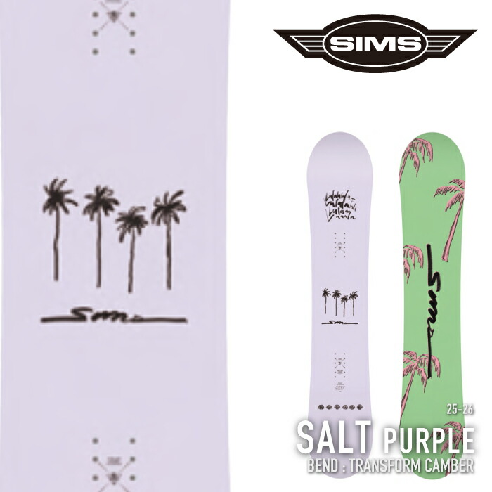 楽天市場】SIMS THE DAY シムス スノーボード 板 メンズ レディース 23