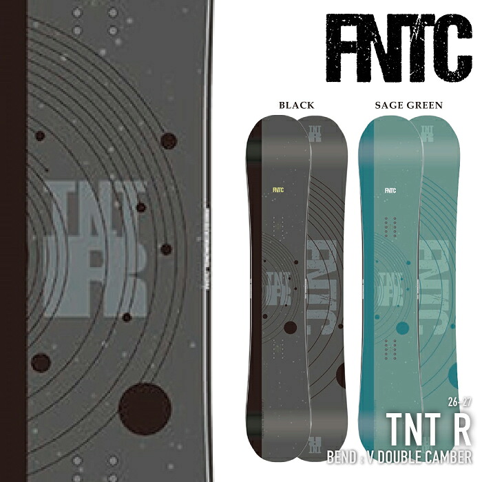 レビューでクーポン★[日本正規品] スノーボード 板 エフエヌティシー FNTC TNT R メンズ レディース 26-27｜Ne.S.T 41,828円