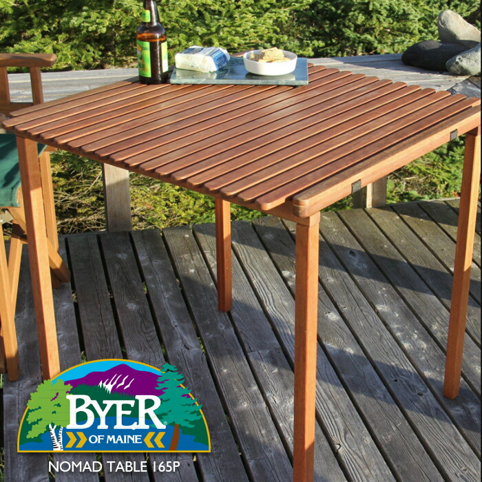 楽天市場】バイヤーオブメイン テーブル byer of maine CAMPAIGN ROLL TOP TABLE 410P WOOD 折り畳みテーブル  サイドテーブル 簡単組み立て 簡易テーブル ロールトップ キャンプ 釣り フェス バーベキュー ベランピング : Ne.S.T