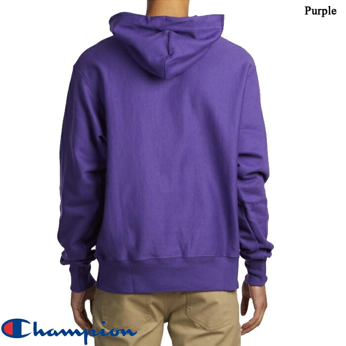 champion purple hoodie mens