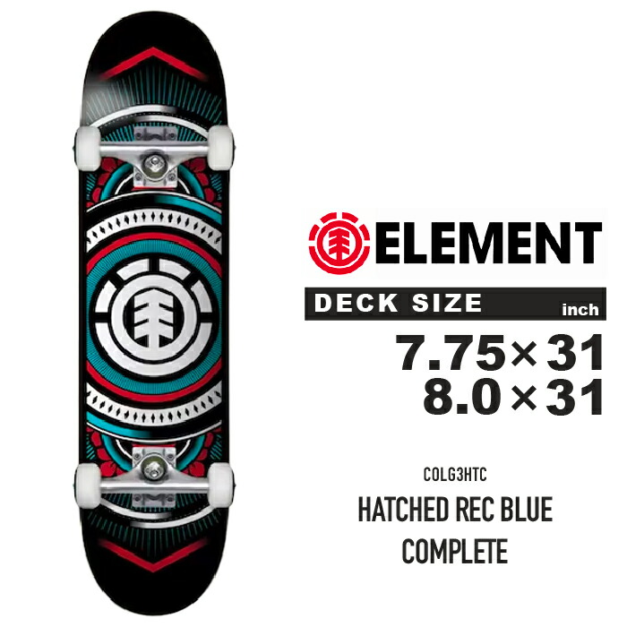 新品◆ELEMENT HATCHED COMPLETE コンプリート◆ 楽天市場】エレメント スケートボード ハッチド ホワイト