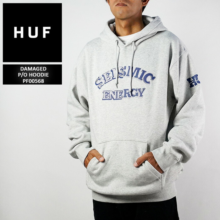 楽天市場】ハフ HUF ジップ パーカー グレー SKATE スケート