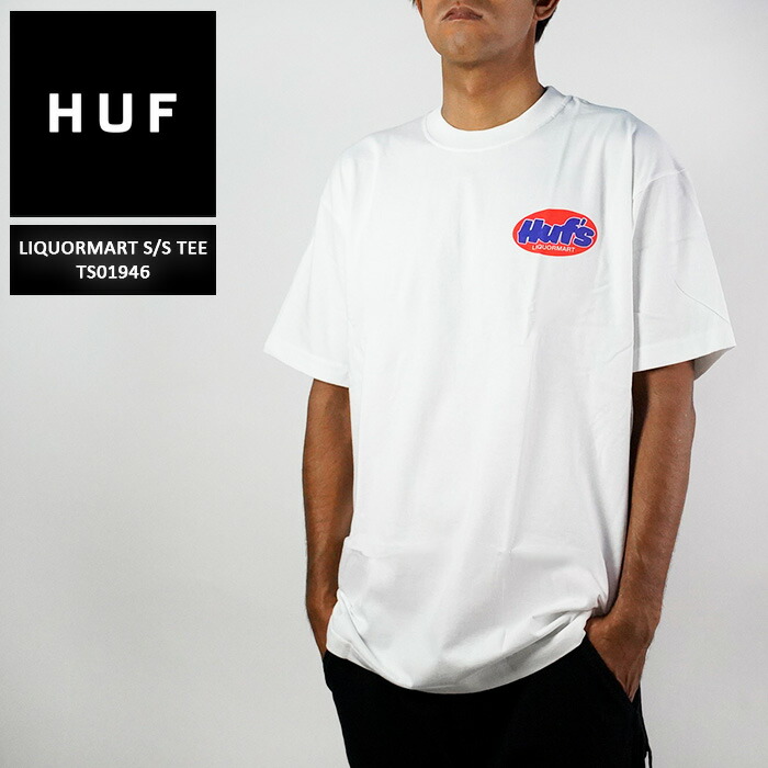 Tシャツ・カットソー HUF Men T-shirt White TS02401 WHITE Giant T-Shirt – HUF Worldwide