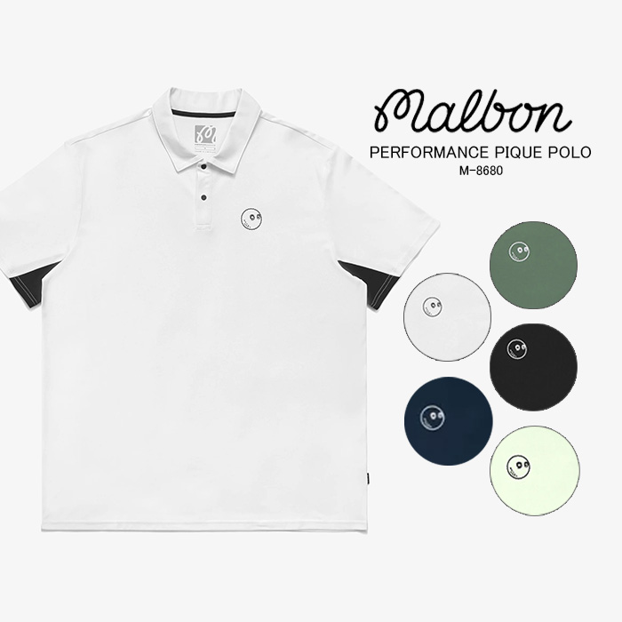 マルボンゴルフ Malbon レディース 半袖 ポロシャツ マルボン Malbon Golf(マルボンゴルフ) ポロシャツ(レディース) - 海外