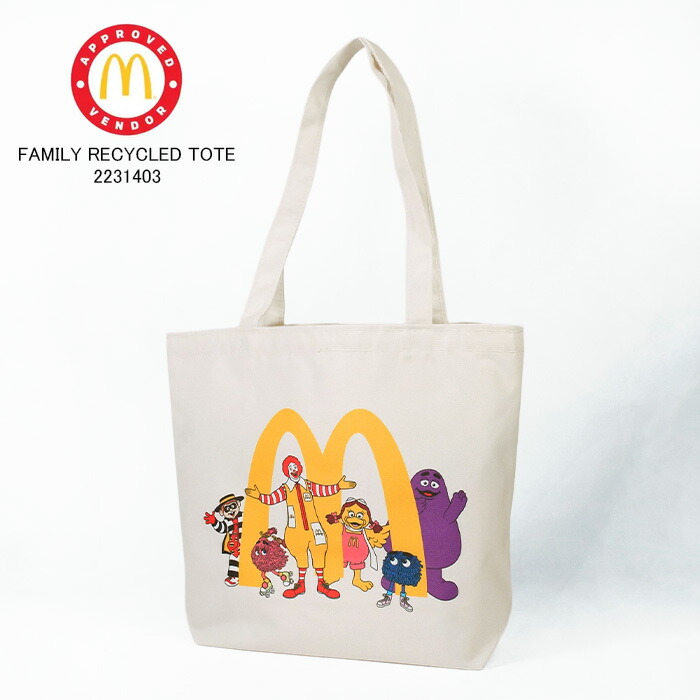 マクドナルド　McDonald's トートバッグ　香港 z-529-1.jpg