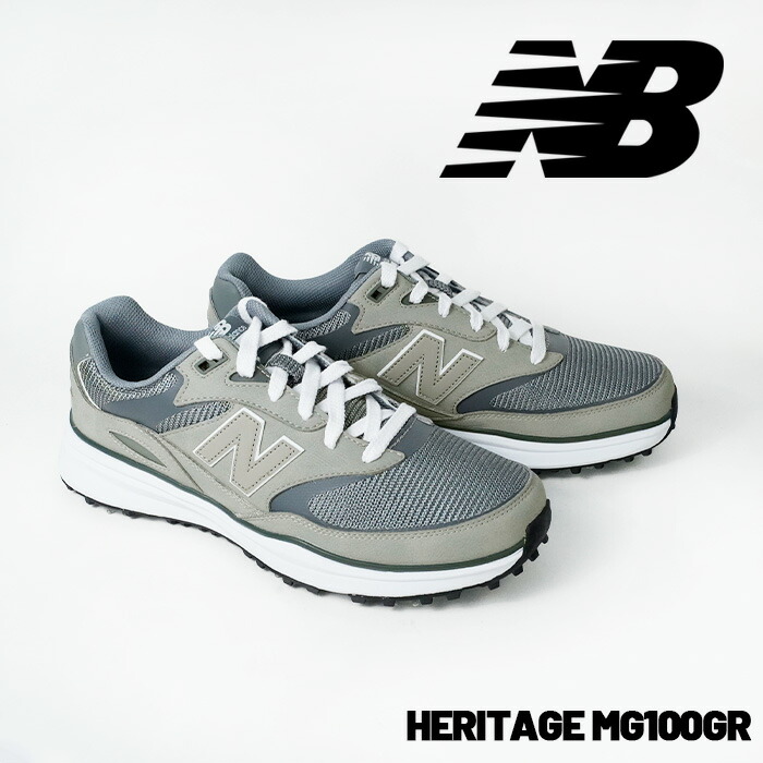 ニューバランス☆ヘリテージ☆HERITAGE MG100GR☆ゴルフシューズ NB公式 - ニュースリリース - クラシックとパフォーマンスの融合