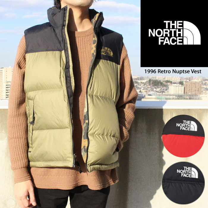 楽天市場 ノースフェイス ダウンベスト The North Face 1996 Retro Nuptse Vest T93jqq ヌプシベスト 1996 復刻モデル ダウン トップス 秋冬 メンズ 男性 ブラック レッド グリーン Zrc Ne S T