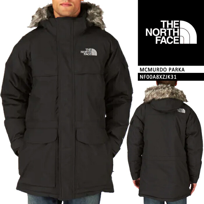 mcmurdo parka black