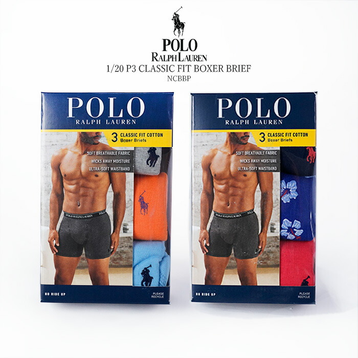 楽天市場】レビューでクーポン☆ポロ ラルフローレン ボクサータイプ 3