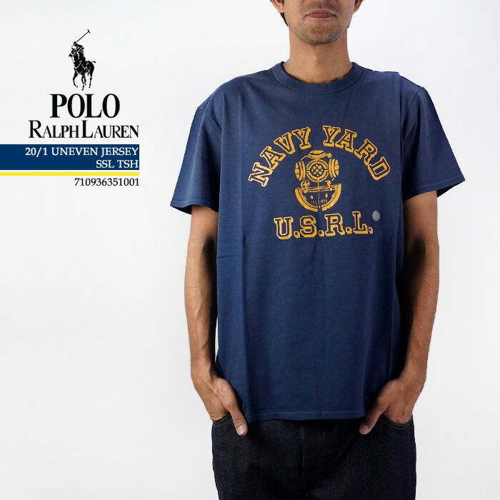 【POLO RALPH LAUREN】ロゴ ポロクラブ Tシャツ【送料関税込】 ポロ 半袖 クルーネック Tシャツ ロゴ｜ポロ ラルフ ローレン