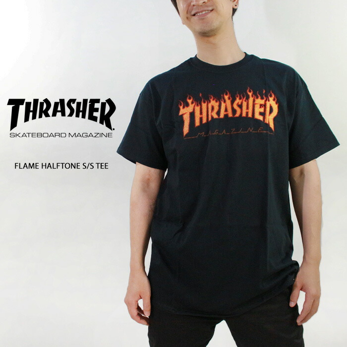 楽天市場】クリックポスト対応 スラッシャー THRASHER tシャツ