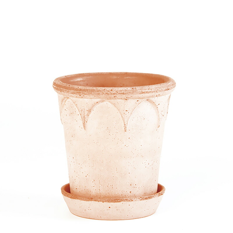 楽天市場】Bergs Potter 植木鉢 Daisy グレー φ25cm 受け皿付き 素焼き