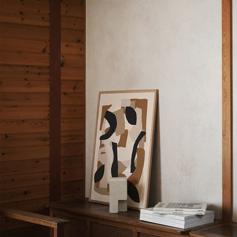 アトリエCPH abstract 50×70 アートポスター　北欧　インテリア デンマーク ATELIER CPH ポスター FRAGMENT [no.87] 50x70cm