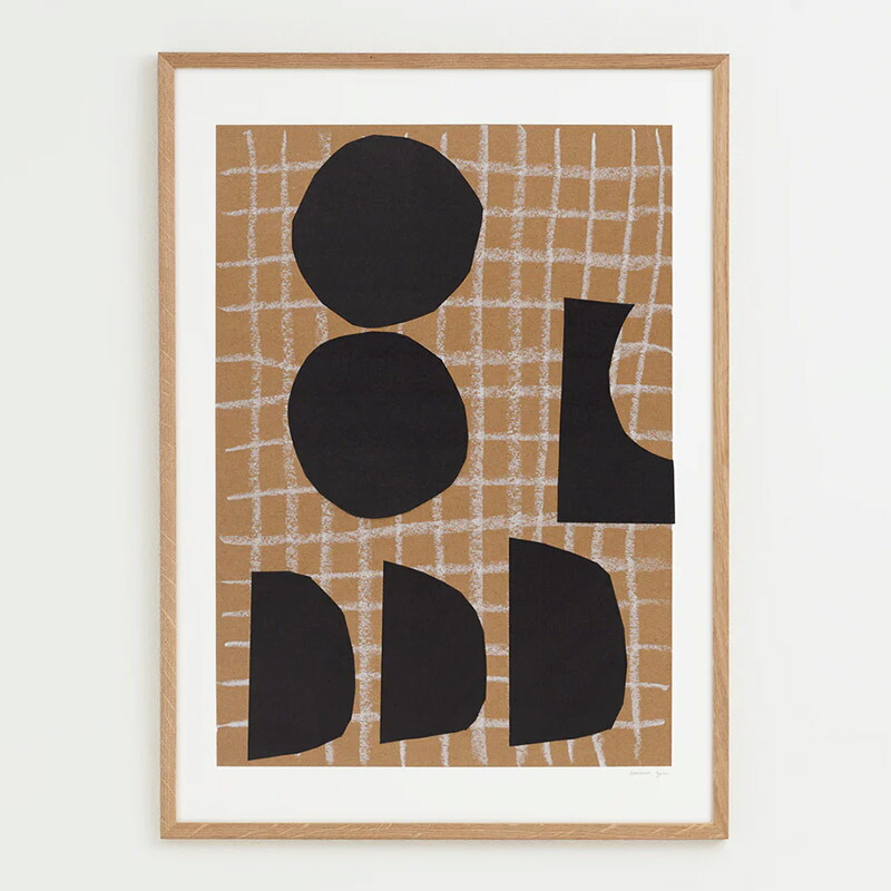 デンマーク王国 ATELIER CPH 貼り出し DOTTED [no.136] 50x70珊 北欧 今めかしい 室内装飾 室内装飾雑貨 工芸 工芸貼り出し 50 70 図面 絵 飾りつけ 今めかしい nest
