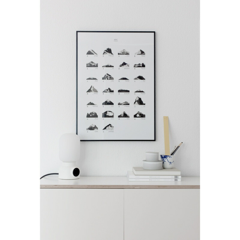小サイズが加わりました】Coco Lapine Design ポスター MOUNTAIN ABC