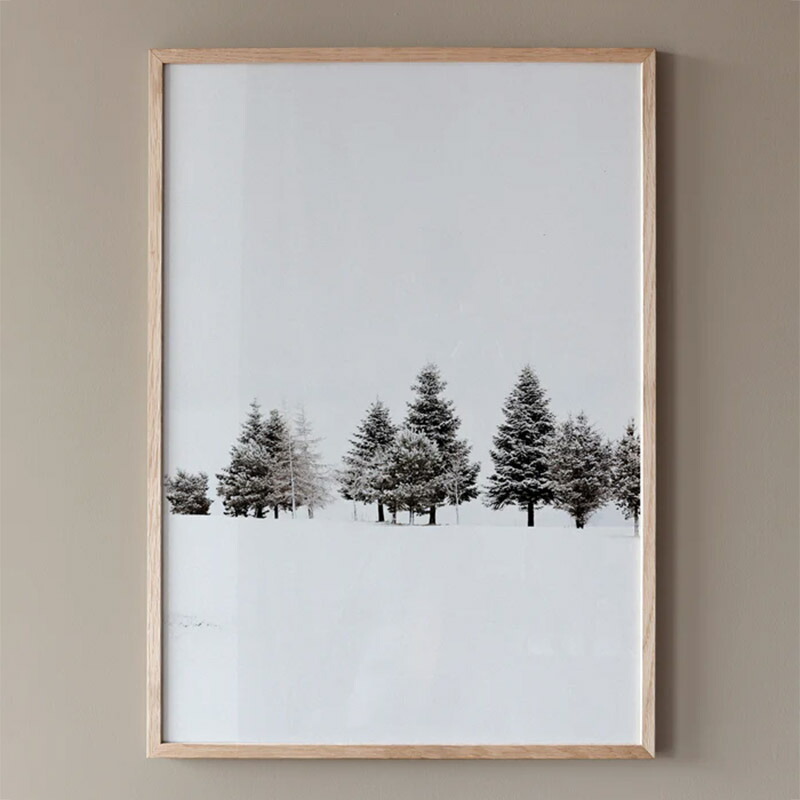 【小大きさが加わりました】Coco Lapine Design 貼り出し Snowy Pines 30x40珊 50x70珊 北欧 今めかしい 室内装飾 室内装飾雑貨 ココラパン ココラパンデザイン 工芸 工芸貼り出し 30 40 50 70 雪 冬 見晴らし 図面 絵 飾りつけ 今めかしい nest ベルギー ＦＲＧ