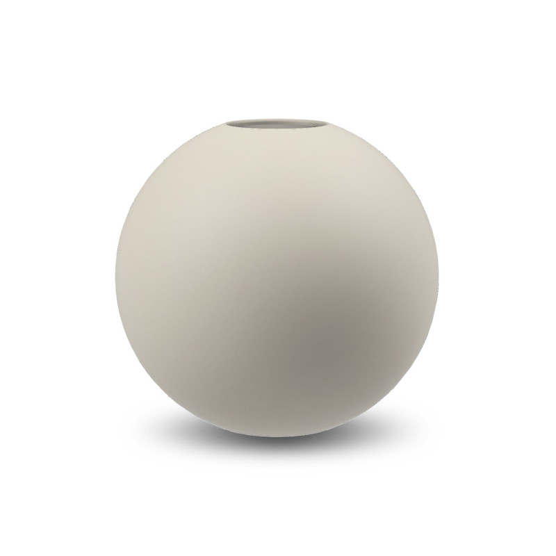 楽天市場】Cooee Design 花瓶 ボール フラワーベース 20cm サンド 