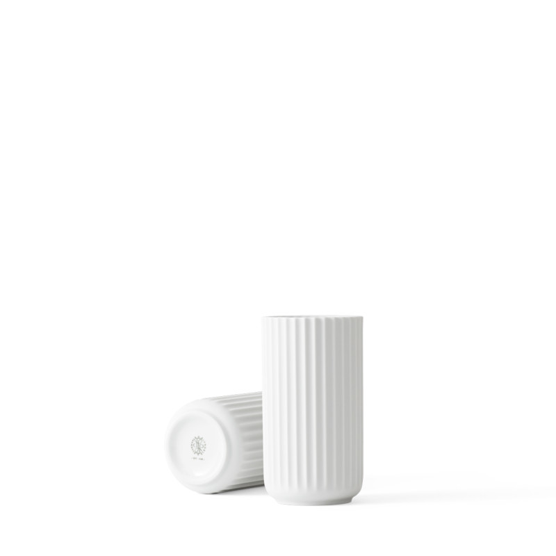 楽天市場】Lyngby Porcelain フラワーベース 15cm ホワイト Lyngby 