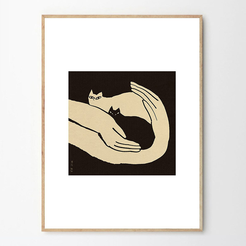 楽天市場】デンマーク THE POSTER CLUB ポスター ポピー 習作 II