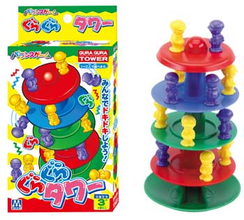 楽天市場 うちであそぼう バランスゲーム ぐらぐらタワー あみのエーワン楽天市場店