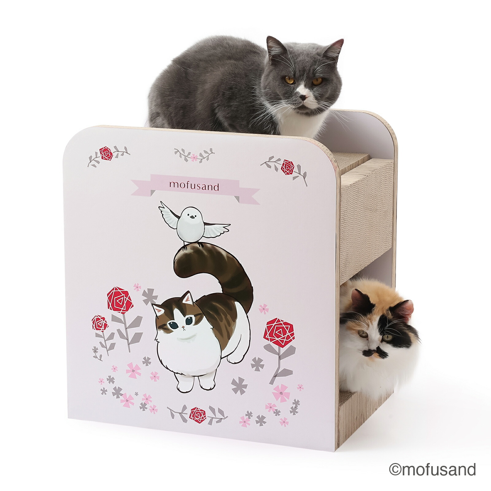 新発売【店卸し資産有・即納】【貨物輸送無料】猫壱 バリバリダイカット(ねこの駆け込み寺) mofusand【寸法押さえる】【猫爪とぎ】【猫用】【猫装置】※４月21日入荷予定を組む。順次送りとどける！