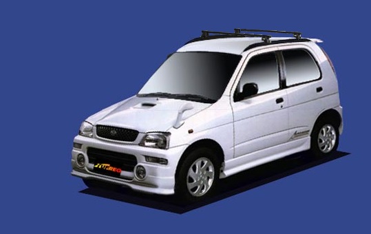 ☆TUFREQシステムキャリア テリオスキッド J111G/J131G ルーフレール付車用 ベースキット1台分