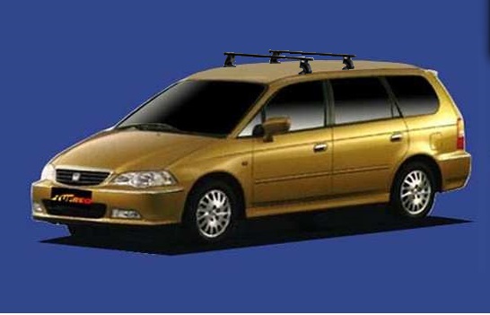 ☆TUFREQシステムキャリア オデッセイ RA6/RA7 ルーフレール無車用 ベースキット1台分