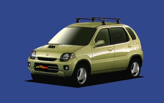 ☆TUFREQシステムキャリア ラピュタ HP11S/HP21S ５ドアルーフレール無車用 ベースキット1台分