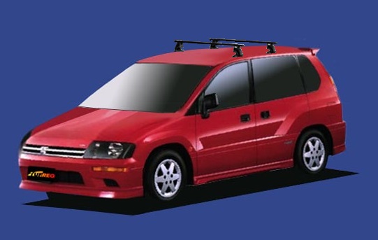 ☆TUFREQシステムキャリア ＲＶＲ N61W/N71W/N73WG ルーフレール無用 ベースキット1台分