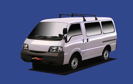 ☆TUFREQシステムキャリア デリカバン SK82/SK22 標準ルーフ用 ベースキット1台分｜NET部品館