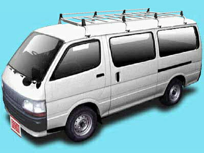 ◆ROCKYルーフキャリアSEシリーズ ハイエース/レジアスエースバン TRH122K/TRH112K/TRH112V 標準ルーフロングボディ SE-540|NET部品館