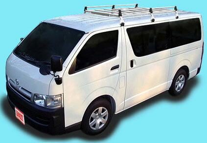 ◆ROCKYルーフキャリアSEシリーズ ハイエース/レジアスエースバン LH184B/LH186B/LH188K 標準ルーフロングボディ SE-580|NET部品館