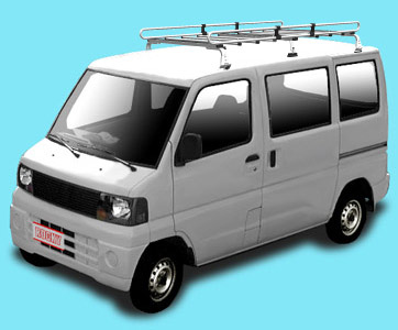 ◆ROCKYルーフキャリアZMシリーズ ＮＶ１００クリッパー／クリッパー U71系 標準ルーフ ZM-333ML