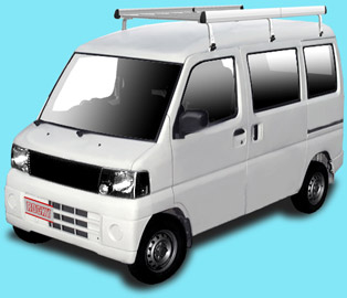 ◆ROCKYルーフキャリアSAシリーズ NV100クリッパー/クリッパー U71系 ハイルーフ SA-12H|NET部品館