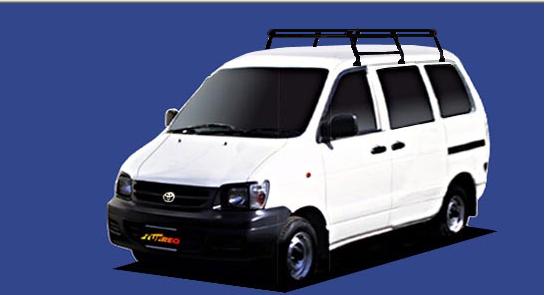 ★TUFREQ ルーフキャリア タウンエースバン CR41V/CR42V/CR51V ハイルーフ用/Pシリーズ 長さ：ミドル PH23+
