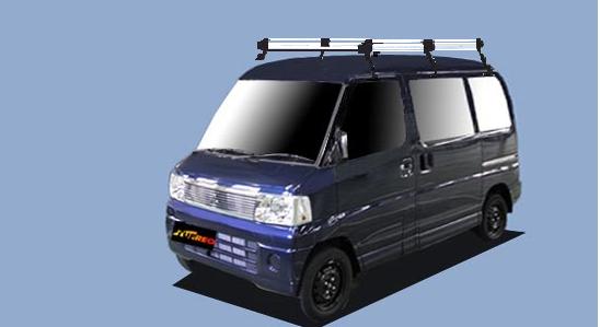 ■TUFREQ ルーフキャリア タウンボックス U61W/U62W/U63W/U64W用/Hシリーズ 長さ：ロング HH233D+｜NET部品館