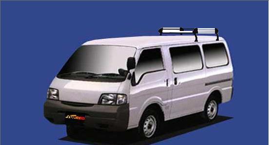 ■TUFREQ ルーフキャリア デリカバン SK82/SK22 標準ルーフ用/Hシリーズ 長さ：ショート HL42+｜NET部品館