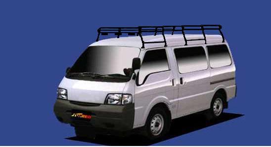 ■TUFREQ ルーフキャリア ボンゴ SK82/SK22 ハイルーフ用/Pシリーズ 長さ：超ロング PH45+