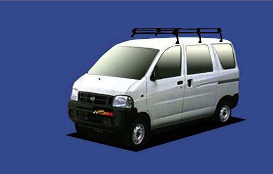 ★TUFREQ ルーフキャリア アトレー7 S221#/S231# ロールーフ用/Pシリーズ 長さ:ミドル PL236A+