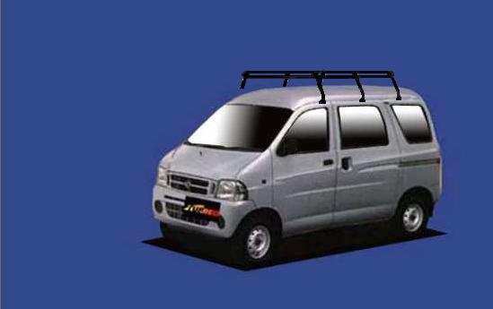 ★TUFREQ ルーフキャリア アトレー７ S221#/S231# ハイルーフ用/Pシリーズ 長さ：ミドル PH236A+