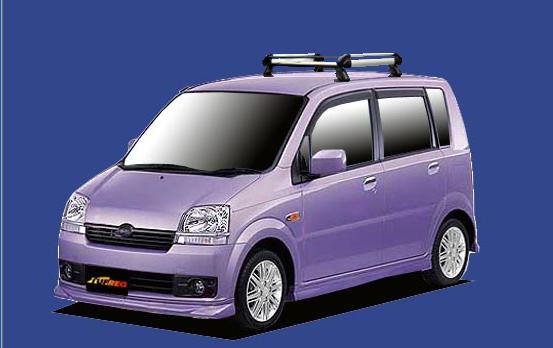 ★TUFREQ ルーフキャリア ムーヴ L150S/L152S/L160S用/Hシリーズ 長さ：ショート HE22C1+