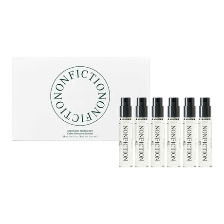 ノンフィクション　オードパルファム　ミニトリオ　10ml×3 楽天市場】ノンフィクション【NONFICTION 】シトラス