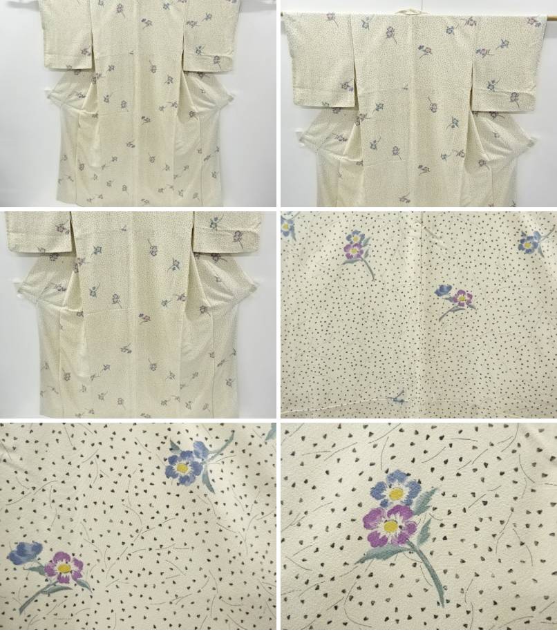 日本製 花模様小紋着物 リサイクル 中古 Kimono Shinei ２号店 保存版 Erieshoresag Org