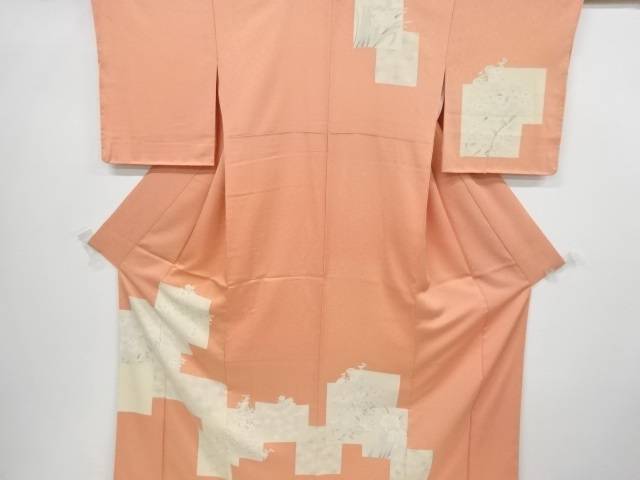 超人気の 未使用品 色紙に菊枝梅模様訪問着 リサイクル 中古 Kimono Shinei ２号店 最新人気 Erieshoresag Org