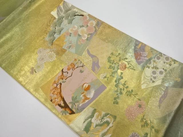 第1位獲得 楽天市場 未使用品 春秋秀華文織出し袋帯 リサイクル 中古 Kimono Shinei ２号店 日本公式品 和服 帯 Iris Kolormedia Net